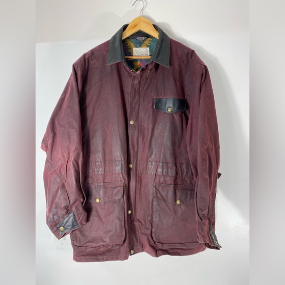 Vintage Jackets & Coats Vintage Mens Size Large Koolah Oilskin